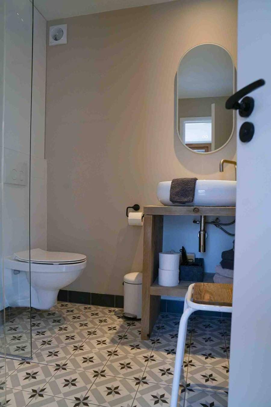 Badkamer met inloopdouche