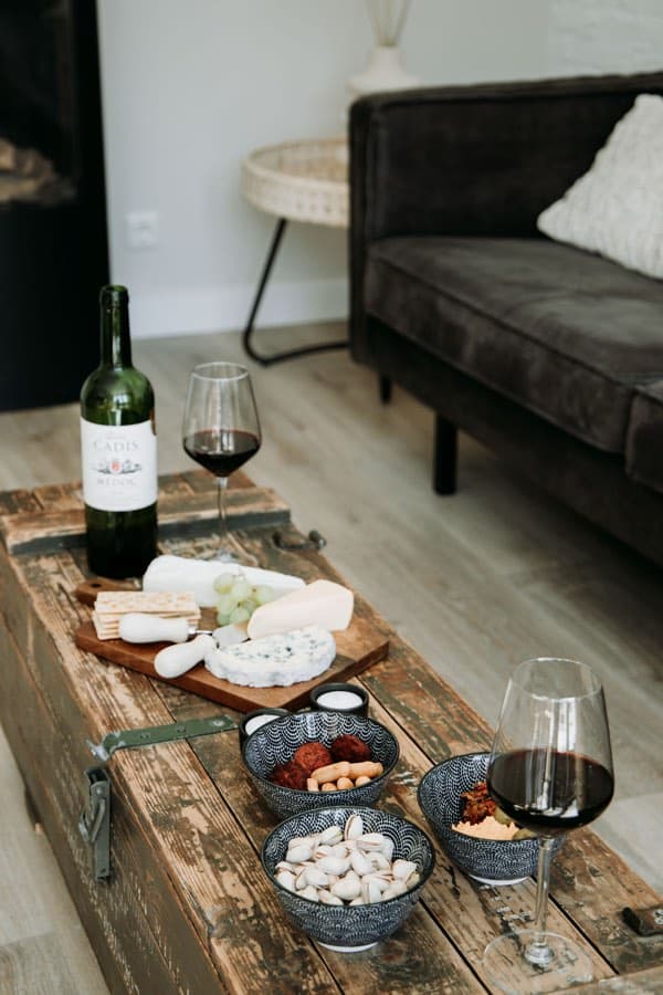 Borrel voor de haard